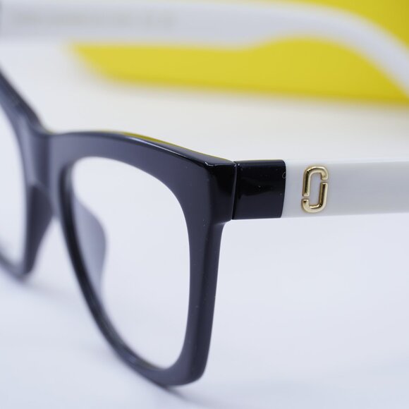 Marc Jacobs MARC 649 080S 00 Cat Eye Eyeglasses – Black/White 53mm - Picture 9 of 10